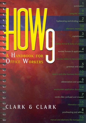 Image for HOW 9: A Handbook for Office Workers