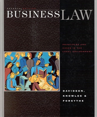 Image for Business Law: Principles and Cases in The Legal Environment