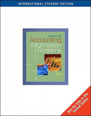 Accounting Information Systems (6th International Edition)