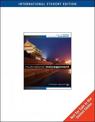 Multinational Management: WITH Map