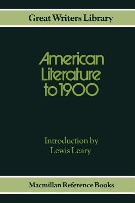 Image for American Literature to 1900 American Literature to 1900