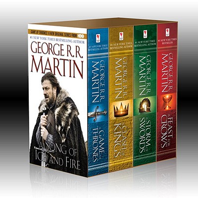 Image for George R. R. Martin's A Game of Thrones 4-Book Boxed Set: A Game of Thrones, A Clash of Kings, A Storm of Swords, and A Feast for Crows