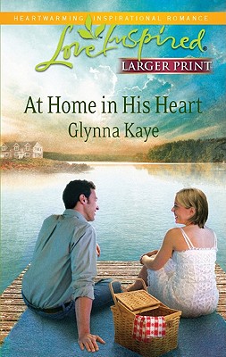 At Home in His Heart (Large Print)