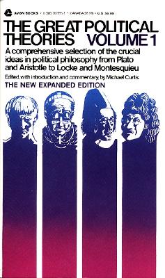 Image for The Great Political Theories, Vol. 1 The Great Political Theories, Vol. 1