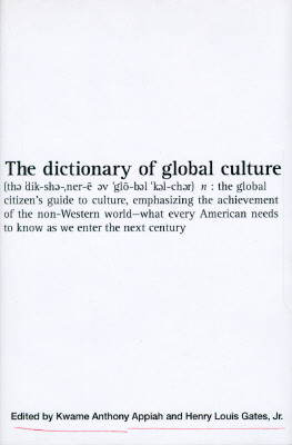 Image for The Dictionary of Global Culture