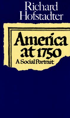 Image for America at 1750: A Social Portrait