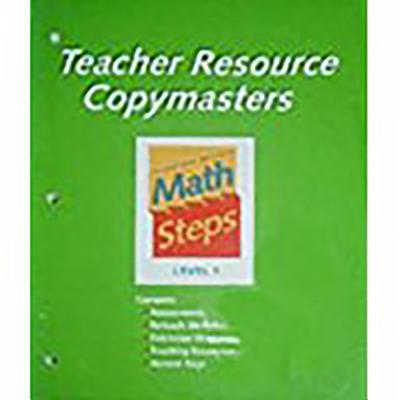 Math Steps: Teacher's Resource Copymasters Grade 1