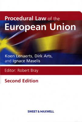 Image for Procedural Law of the European Union Procedural Law of the European Union