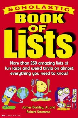 Image for Scholastic Book Of Lists Scholastic Book Of Lists