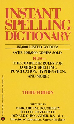 Image for Instant Spelling Dictionary