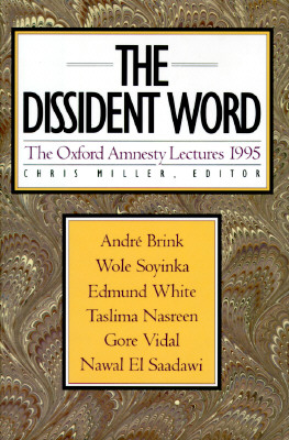 The Dissident Word: The Oxford Amnesty Lectures 1995