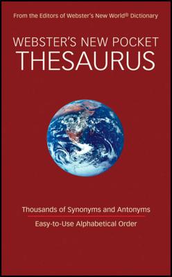 Image for Webster's New Pocket Thesaurus Webster's New Pocket Thesaurus