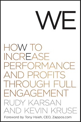Image for We: How to Increase Performance and Profits Through Full Engagement (5 CDs)