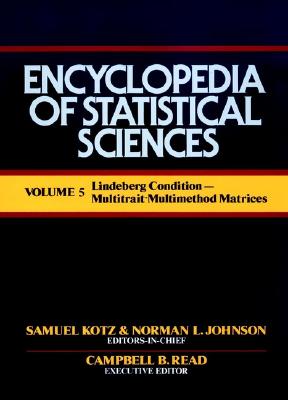 Lindeberg Conditions to Multitrait-Multimethod Matrices, Volume 5, Encyclopedia of Statistical Sciences