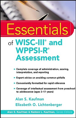 Image for Essentials of WISC-III and WPPSI-R Assessment