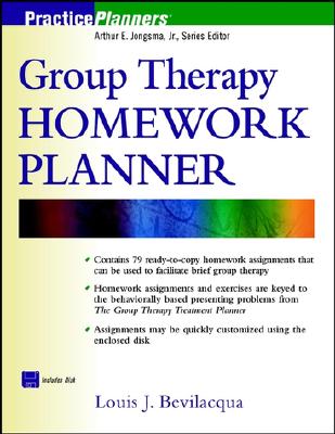 Group Therapy Homework Planner (Book with Diskette)