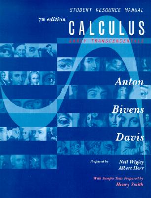 Calculus, Early Transcendentals, Student Resource Manual