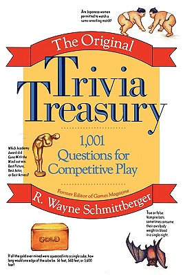 Image for The Original Trivia Treasury: 1,001 Questions for Competitive Play