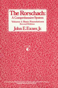 The Rorschach, a Comprehensive System Vol. 1: Basic Foundations (Wiley Series on Personality Processes) (Volume 1)