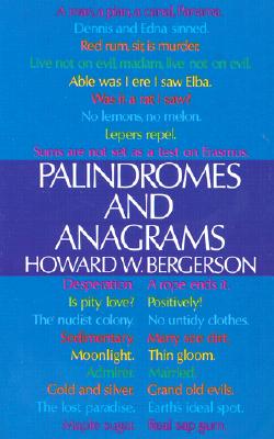PALINDROMES AND ANAGRAMS Image for PALINDROMES AND ANAGRAMS