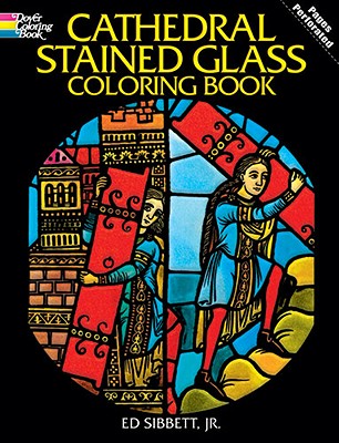 Cathedral Stained Glass Coloring Book