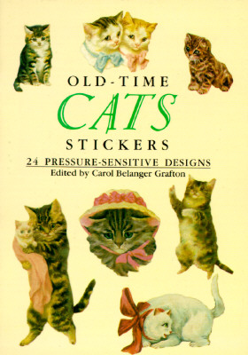 Old-Time Cats Stickers: 24 Pressure-Sensitive Designs (Dover Stickers)