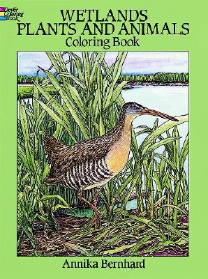 Wetlands Plants and Animals Coloring Book