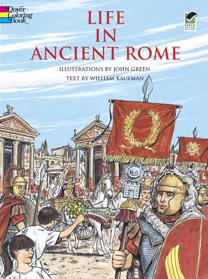 Life in Ancient Rome Coloring Book