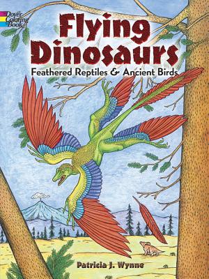 Flying Dinosaurs Coloring Book: Feathered Reptiles and Ancient Birds (Dover Dinosaur Coloring Books)