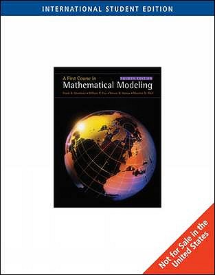 First Course in Mathematical Modeling