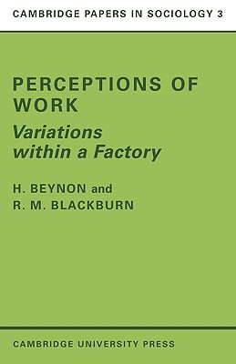 Perceptions of Work: Variations within a Factory (Cambridge Papers in Sociology, Series Number 3)