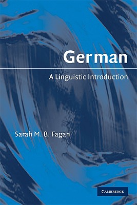German: A Linguistic Introduction Image for German: A Linguistic Introduction
