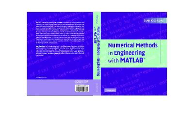 Image for Numerical Methods in Engineering with MATLAB Numerical Methods in Engineering with MATLAB