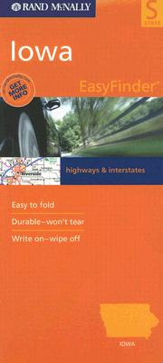 Rand McNally Easy To Fold: Iowa (Laminated Fold Map)