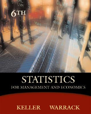 Image for Statistics for Management and Economics (with CD-ROM and InfoTrac) (Available Titles CengageNOW)