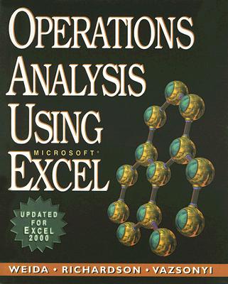 Operations Analysis Using Microsoft Excel: Updated for Excel 2000