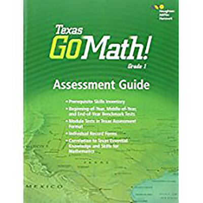 Assessment Guide Grade 1 (Houghton Mifflin Harcourt Go Math!)