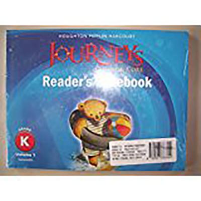 Journeys: Common Core Reader's Notebook Consumable Collection Grade K