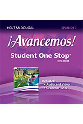Avancemos!: Student One Stop DVD-ROM Level 3 2013 (Spanish Edition)