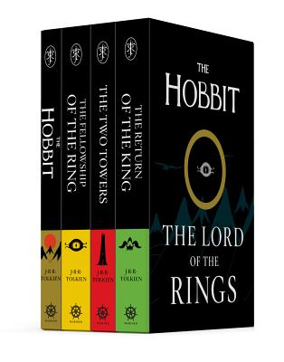 The Hobbit and The Lord of the Rings Boxed 4 Volume Set: The Hobbit / The Fellowship of the Ring / The Two Towers / The Return of the King