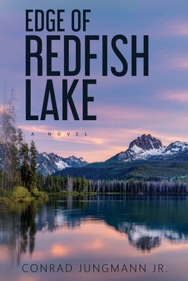 Edge of Redfish Lake: Large Glossy Paperback