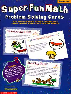 Image for Super-Fun Math Problem-Solving Cards (Grades 3-6) Super-Fun Math Problem-Solving Cards (Grades 3-6)