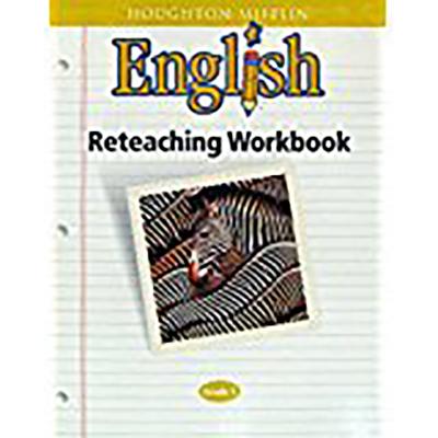 Houghton Mifflin English: Reteaching Workbook, Grade 5