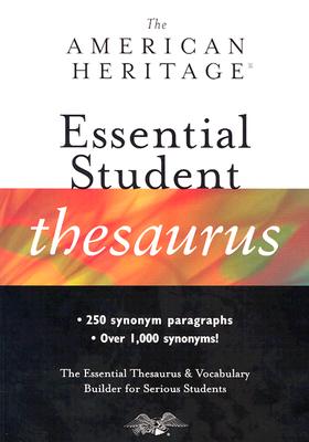Image for The American Heritage Essential Student Thesaurus (American Heritage Dictionary)