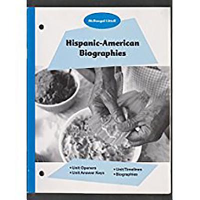 Holt Social Studies: Hispanic-American Biographies