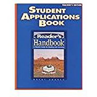 Image for Great Source Reader's Handbooks: Student Applications Book Teacher's Edition Grade 11 (Readers Handbook)