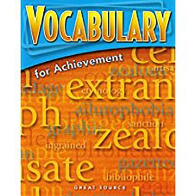 Vocabulary for Achievement: First Course Student Edition Grade 7