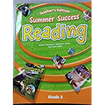 Great Source Summer Success Reading: Teacher Edition Grade 3 2008