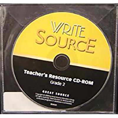 Great Source Write Source: Teacher's Resource Cd Grade 2 (Write Source New Generation)