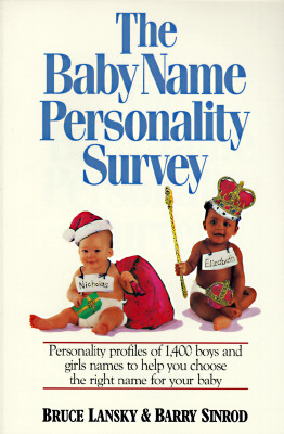 Image for Baby Name Personality Book